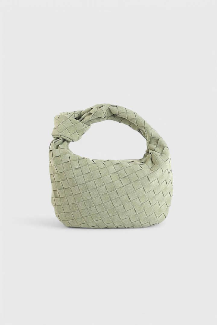 Чанта Mini Remi Woven с детайл на възел